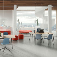 Noom Series 50 Chair - 4-Star Swivel Base - Upholstered Shell