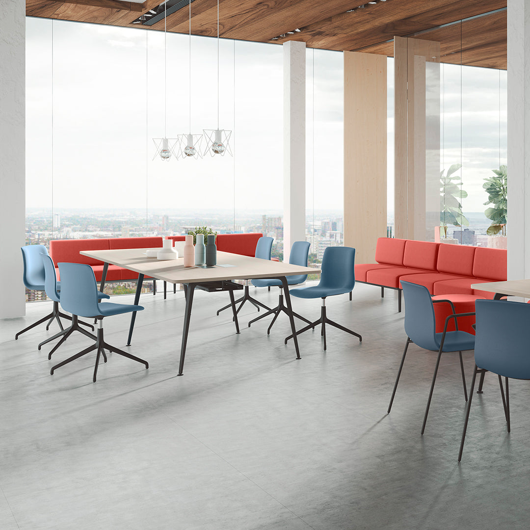 Noom Series 50 Chair - 4-Star Swivel Base - Upholstered Shell