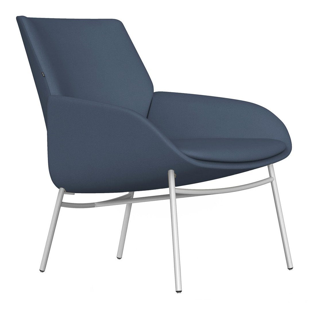 Noom Series 10 Lounge Armchair - Metal Legs