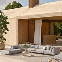 Orlando O2 Garden Sofa w/ 6 Modules & Open End