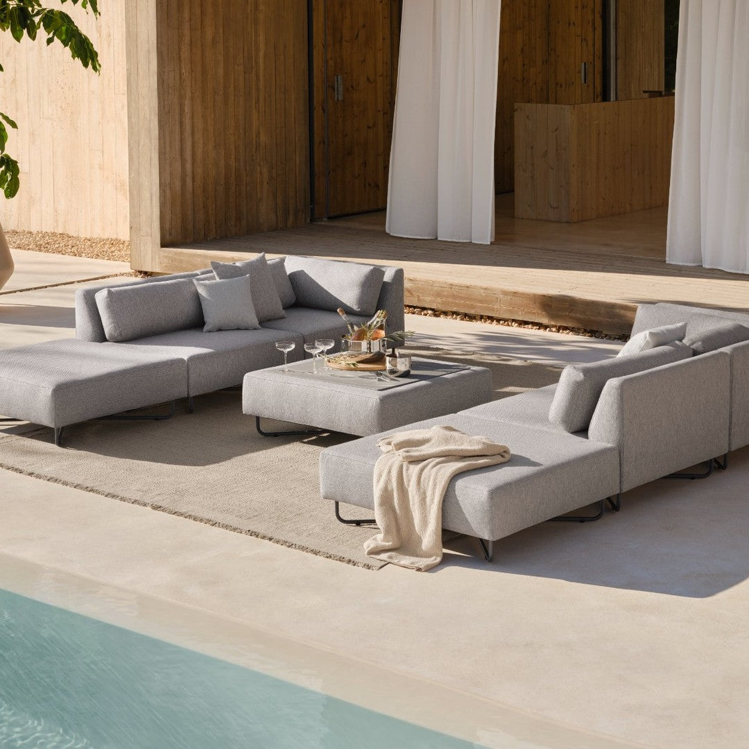 Orlando O2 Garden Sofa w/ 3 Modules & Open End