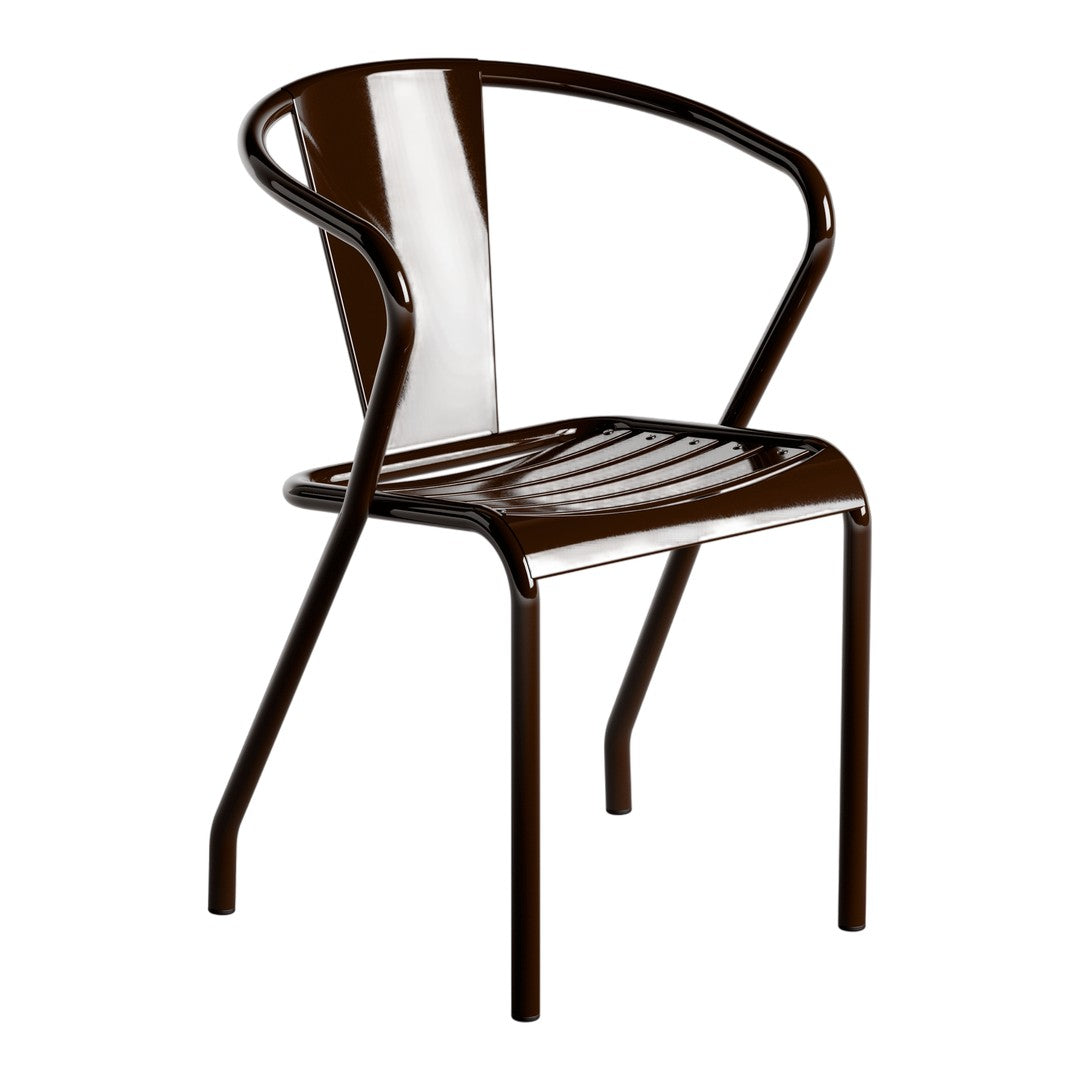 UD Armchair - Steel Slatted Seat