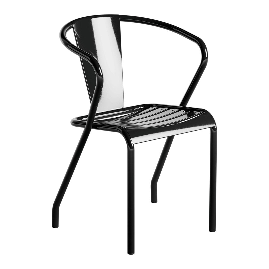 UD Armchair - Steel Slatted Seat