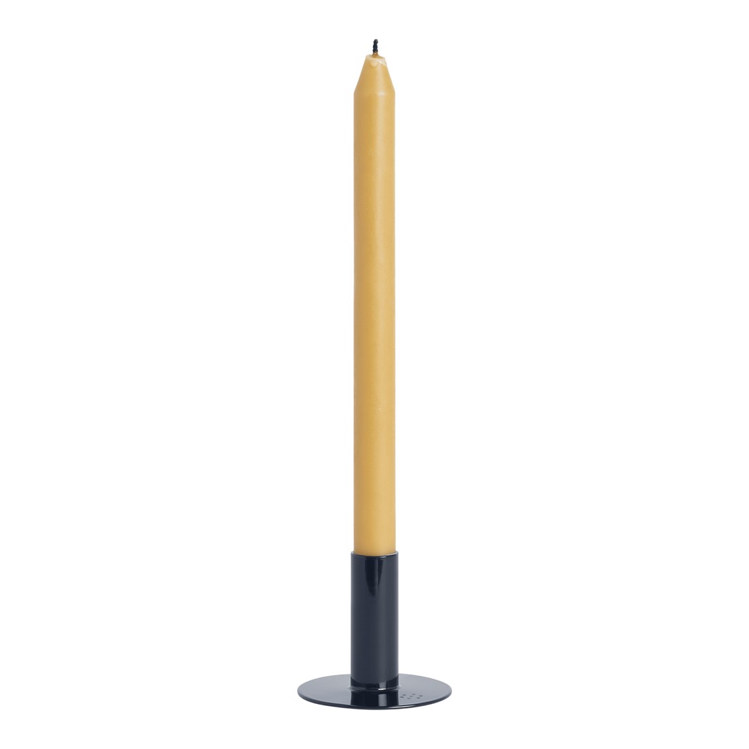 Candler Holder w/ Beeswax Candle