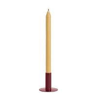 Candler Holder w/ Beeswax Candle