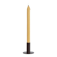 Candler Holder w/ Beeswax Candle