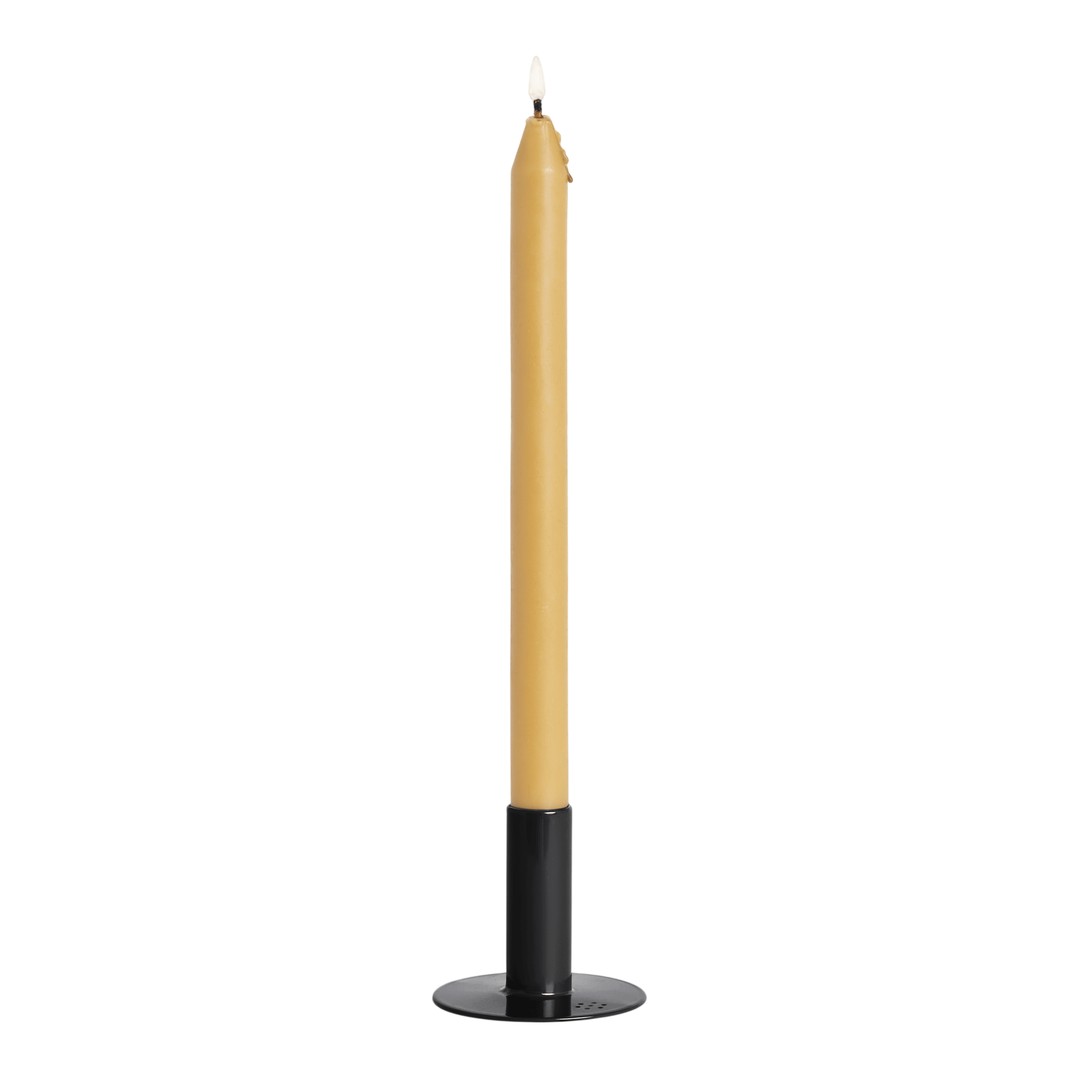 Candler Holder w/ Beeswax Candle