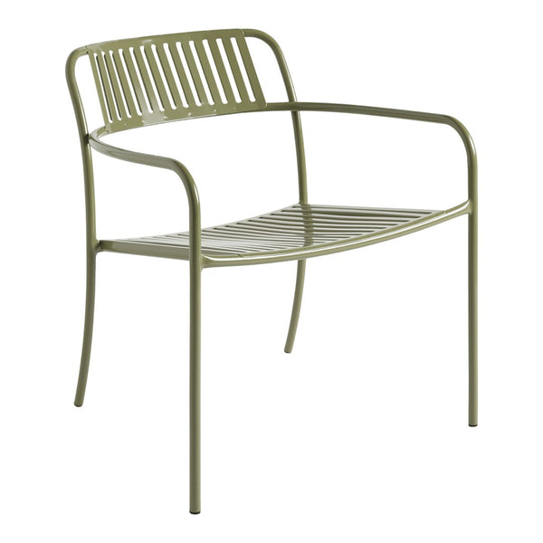 PATIO Outdoor Lounge Slatted Armchair - Stackable