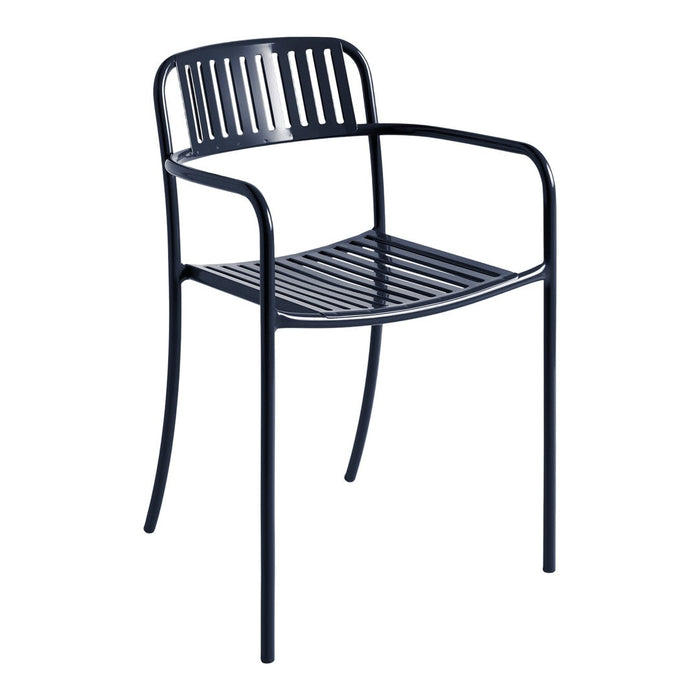 PATIO Outdoor Slatted Armchair - Stackable