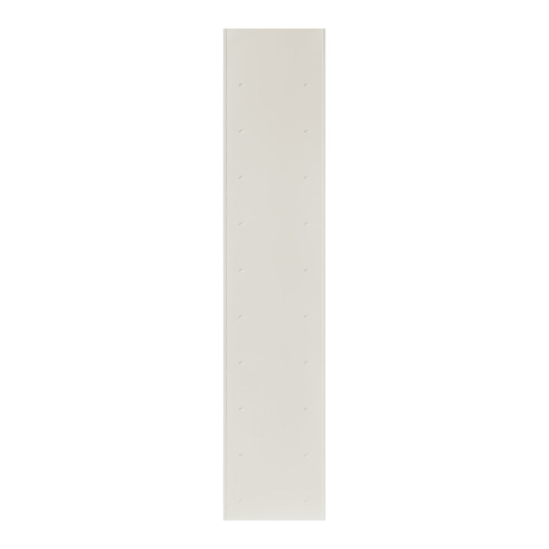 Light beige vertical panel with a smooth, matte finish, perfect for modern decor styles.