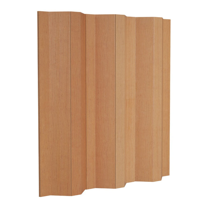 Natural wood panel with a light oak finish and smooth vertical grain pattern. Ideal for modern interior design.