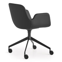 Pass Office Chair, 4-Star Base w/ Casters - Upholstered