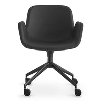 Pass Office Chair, 4-Star Base w/ Casters - Upholstered