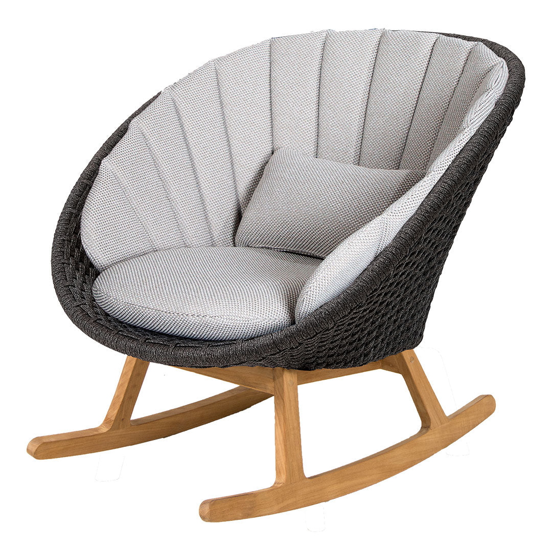 Cane-line Peacock Rocking Chair by Foersom & Hiort-Lorenzen MDD ...