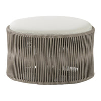 Weave Round Ottoman