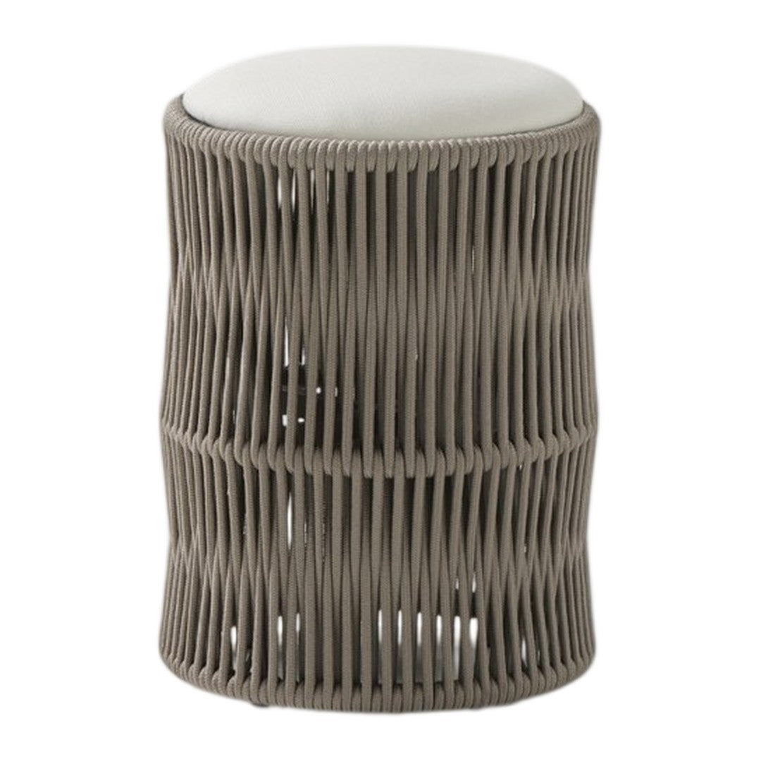 Weave Round Ottoman