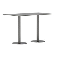 Lis Outdoor Double High Table - Rectangular