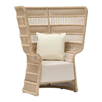 Escala Outdoor High Back Lounge Chair