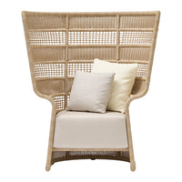 Escala Outdoor High Back Lounge Chair