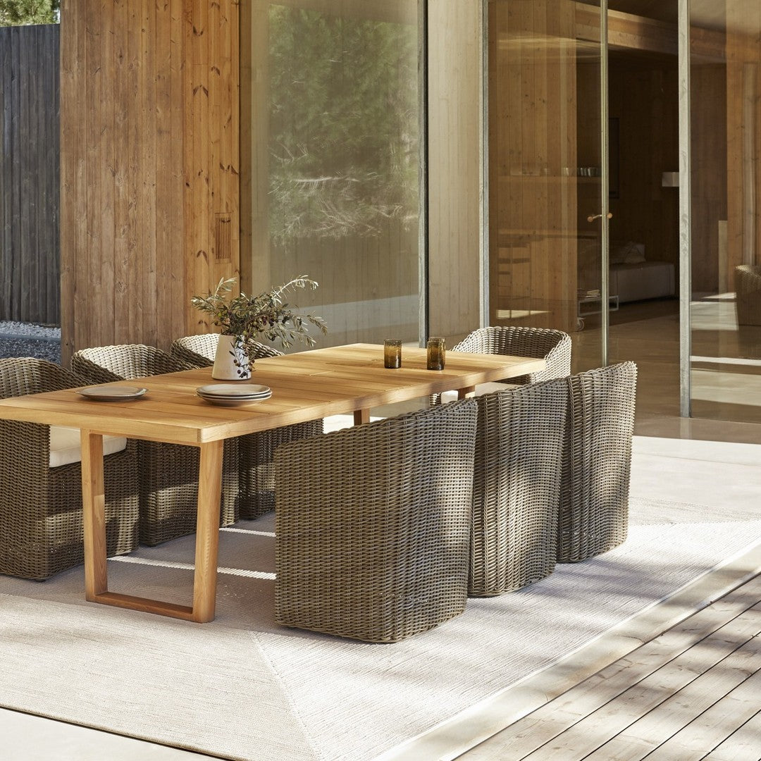 Heritage Outdoor Dining Table - Rectangular