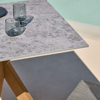 Kubik Outdoor Pedestal Cafe Table - Square