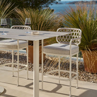 Lis Outdoor Double High Table - Rectangular