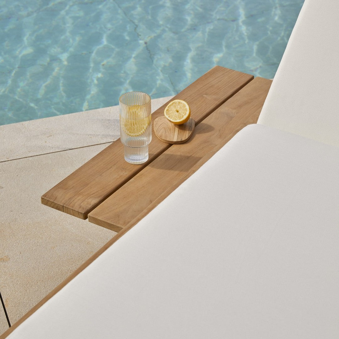 Paralel Outdoor Sunbed Arm