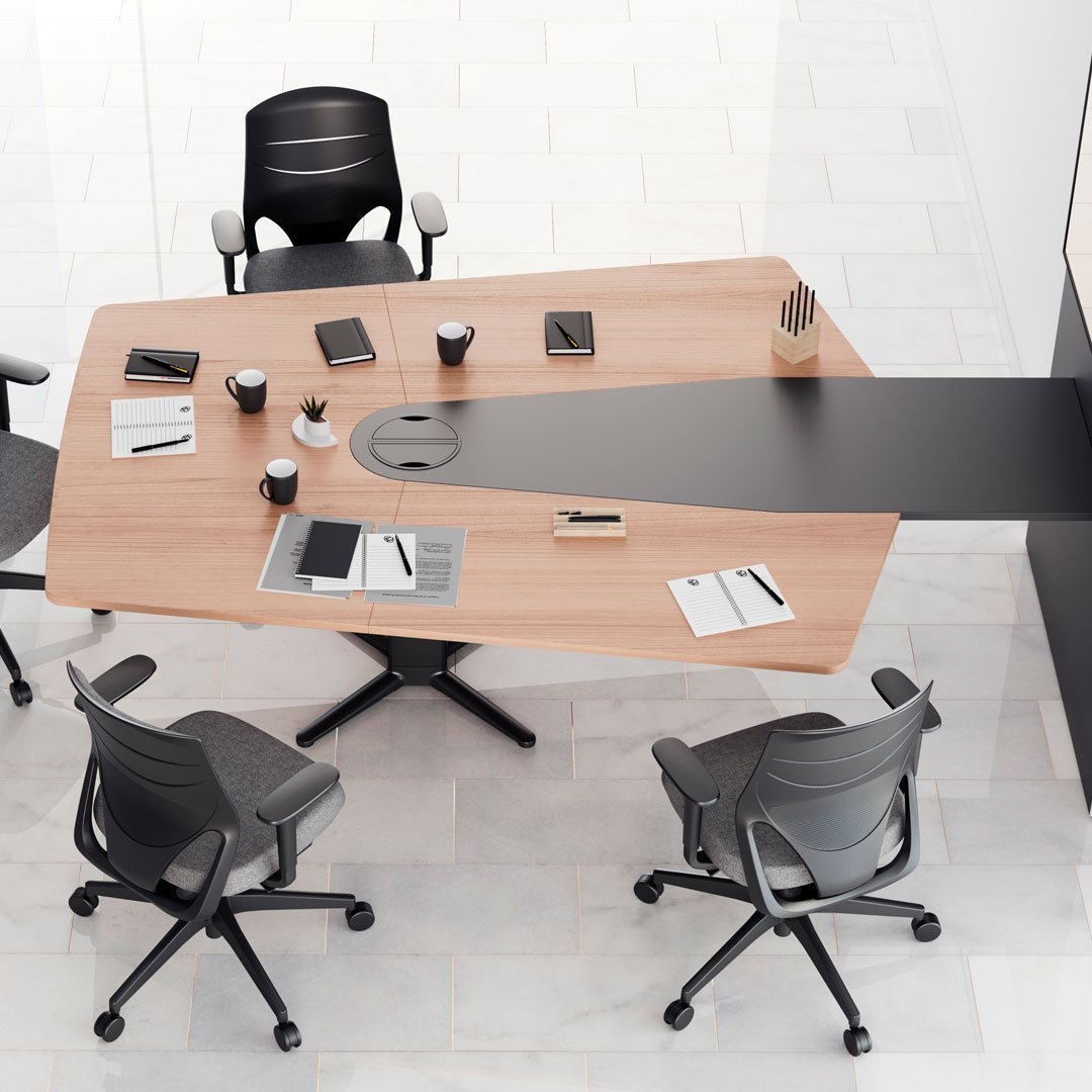 Power 100 Video Conference Table