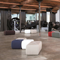 Crossed Pouf - Rectangle