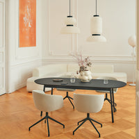 Grace Conference Chair - 4-Star Aluminum Swivel Base