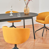 Grace Conference Chair - 4-Star Aluminum Swivel Base