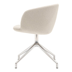 Grace Conference Chair - 4-Star Polished Aluminum Swivel Base