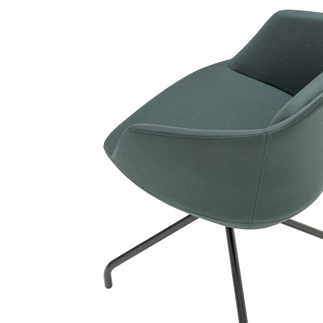 Ultra Conference Chair - 4-Star Aluminum Swivel Base