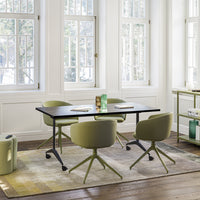 Grace Conference Chair - 4-Star Aluminum Swivel Base