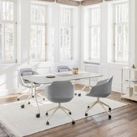 Ultra Conference Chair - 4-Star Base w/ Casters