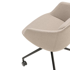 Ultra Conference Chair - 4-Star Aluminum Swivel Base w/ Castors