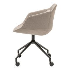 Ultra Conference Chair - 4-Star Aluminum Swivel Base w/ Castors