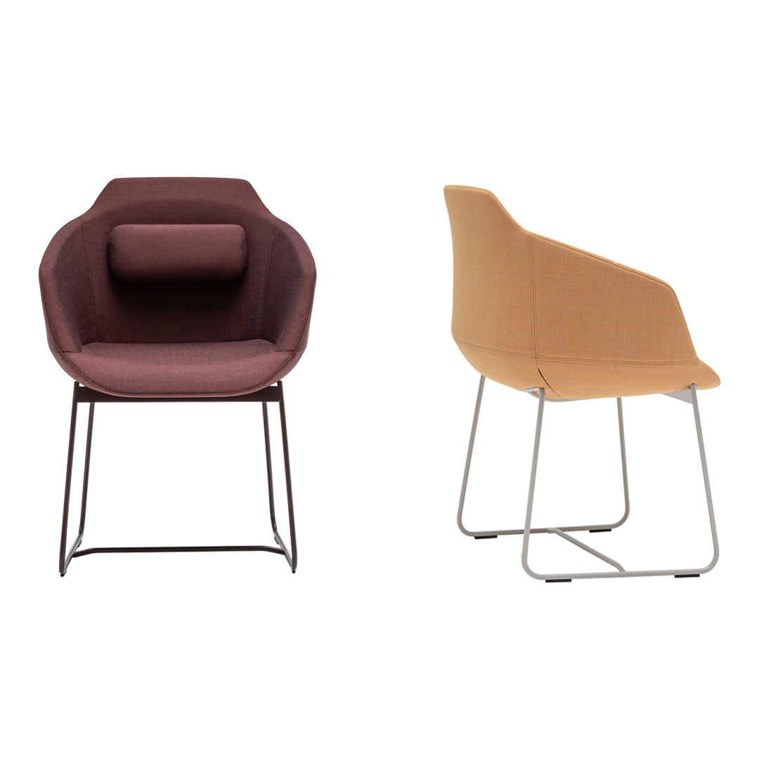 Ultra Lounge Chair - Sled Base