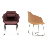 Ultra Lounge Chair - Sled Base