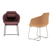 Ultra Lounge Chair - Sled Base