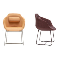 Ultra Lounge Chair - Sled Base