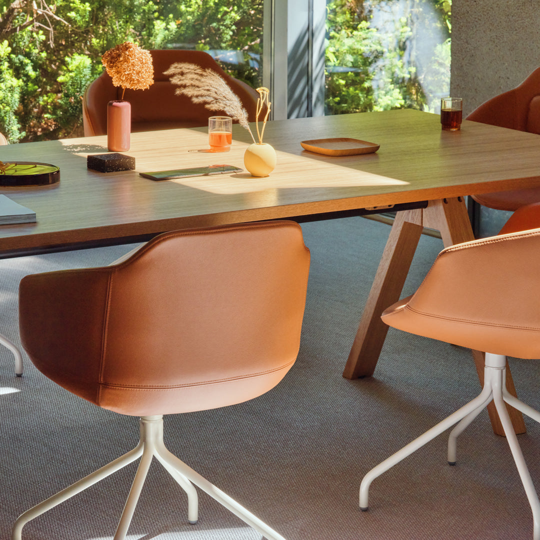 Ultra Conference Chair - 4-Star Metal Swivel Base