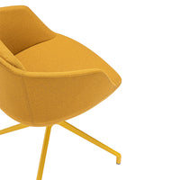 Ultra Conference Chair - 4-Star Aluminum Swivel Base