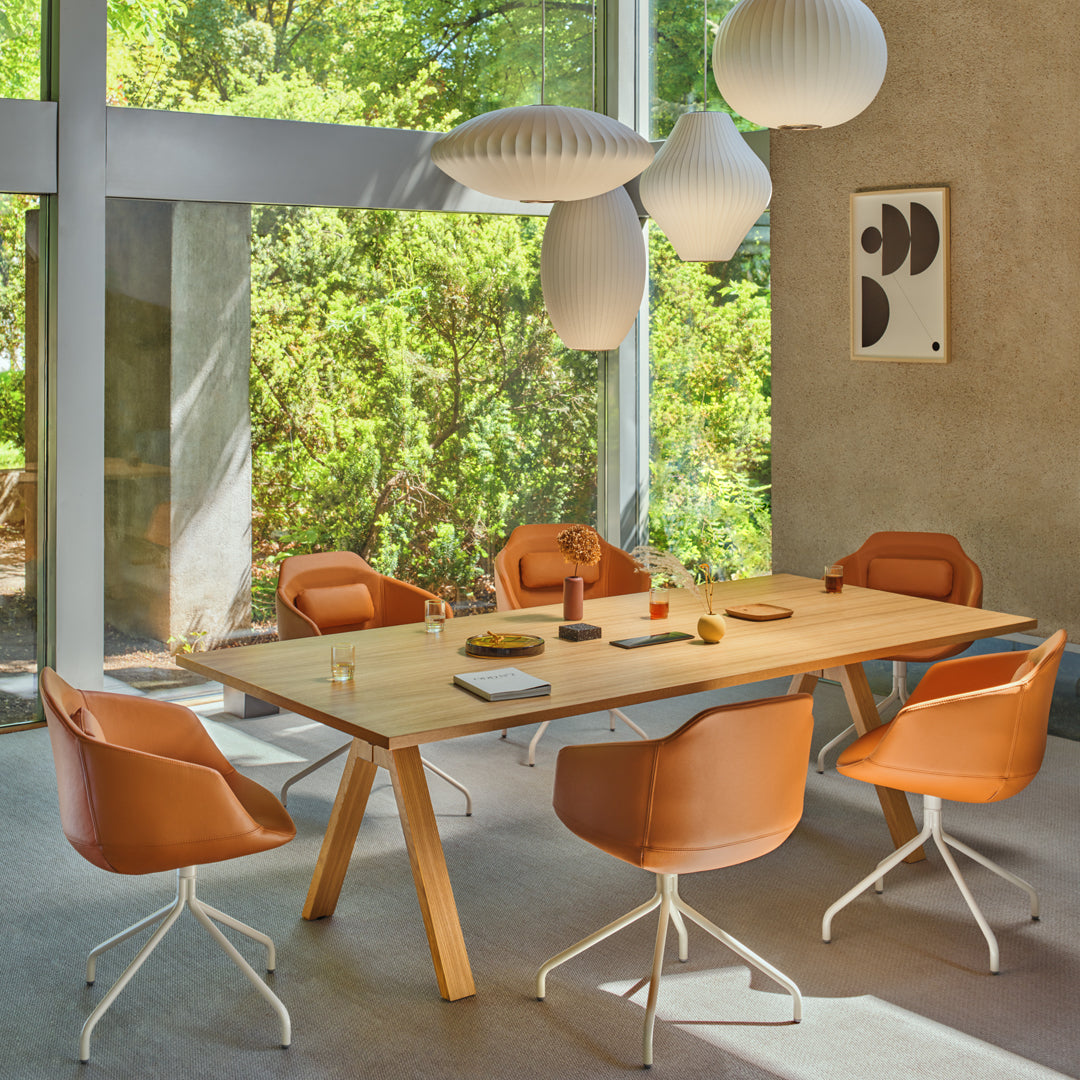 Ultra Conference Chair - 4-Star Metal Swivel Base