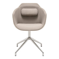 Ultra Conference Chair - 4-Star Polished Aluminum Swivel Base