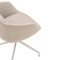 Ultra Conference Chair - 4-Star Polished Aluminum Swivel Base