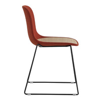 Seela Side Chair - Sled Base, Fully Upholstered