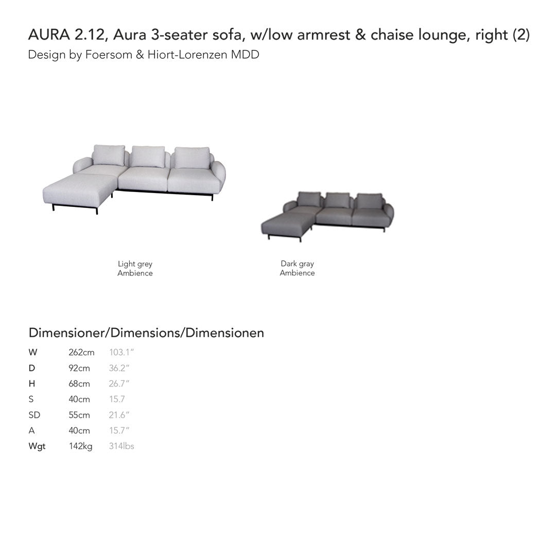 Aura Pre-configured Sofa - Setup 1