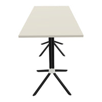 Lindy Rectangular High Table - 4-Leg