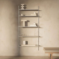 Shelf Library Pre-configured Wall Unit - Single Section